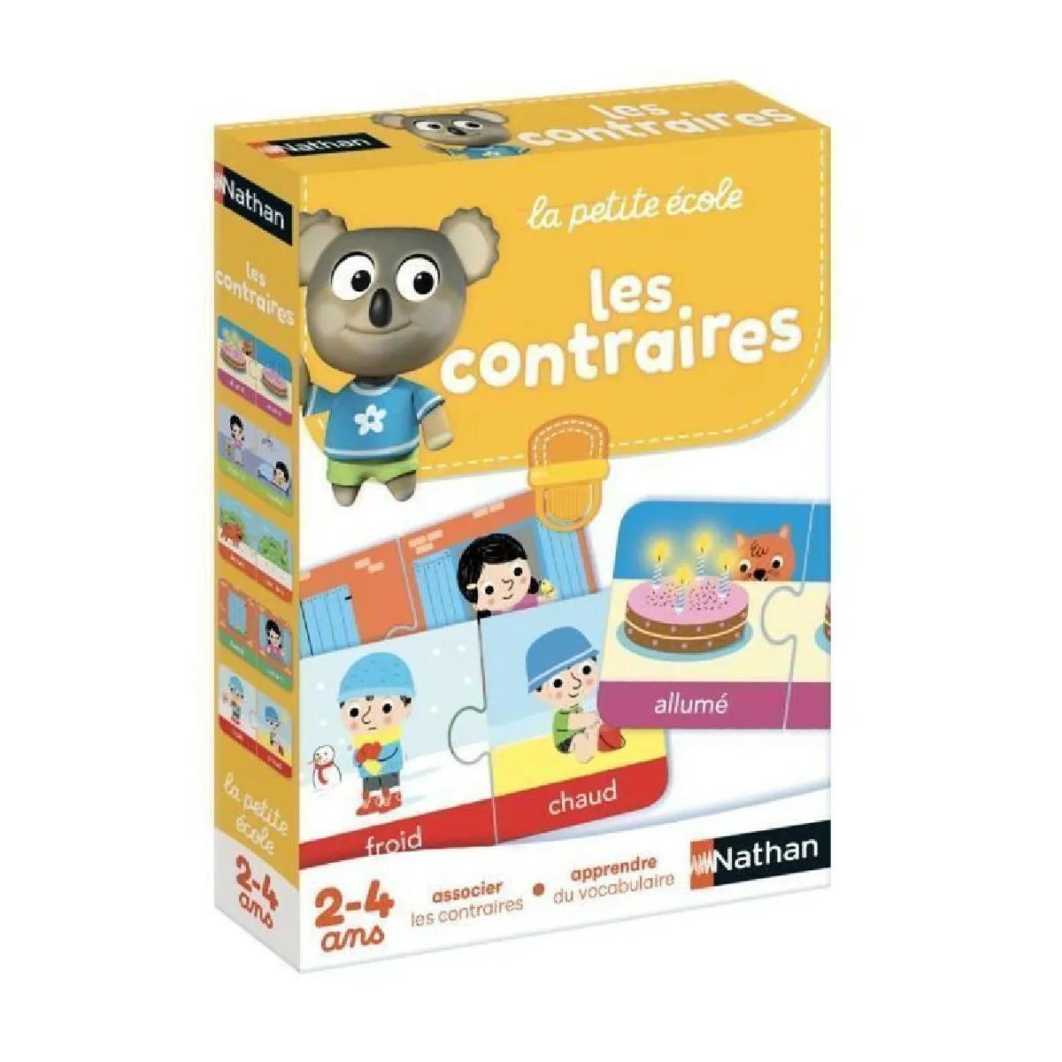 Nathan 31414 Les contraires [Des] Couleurs Basiques - vue 6