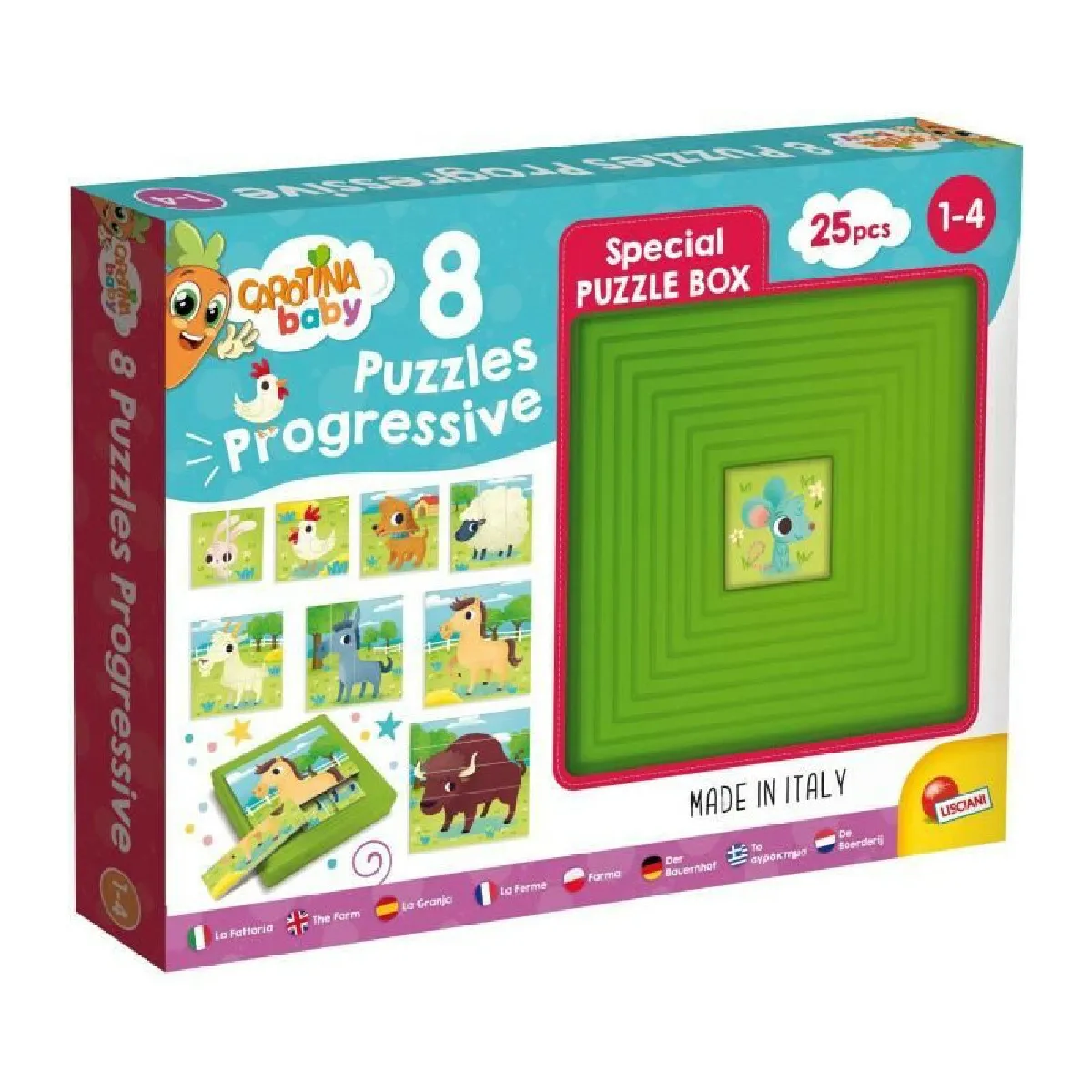 Lisciani giochi Puzzle éducatif enfants La Ferme Lisciani giochi Puzzle éducatif enfants La Ferme