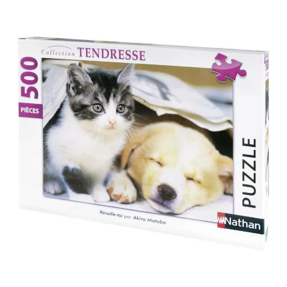 Puzzle 500 pièces : Réveille toi Ravensburger Nathan