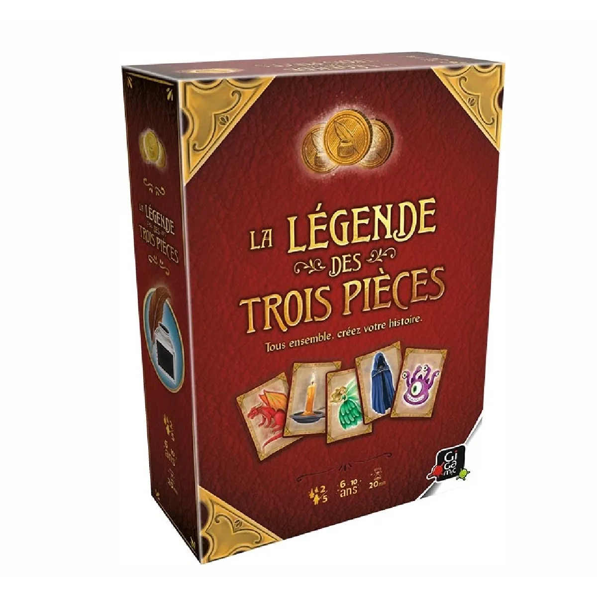 GIGAMIC  La l&eacute;gende des trois pi&egrave;ces