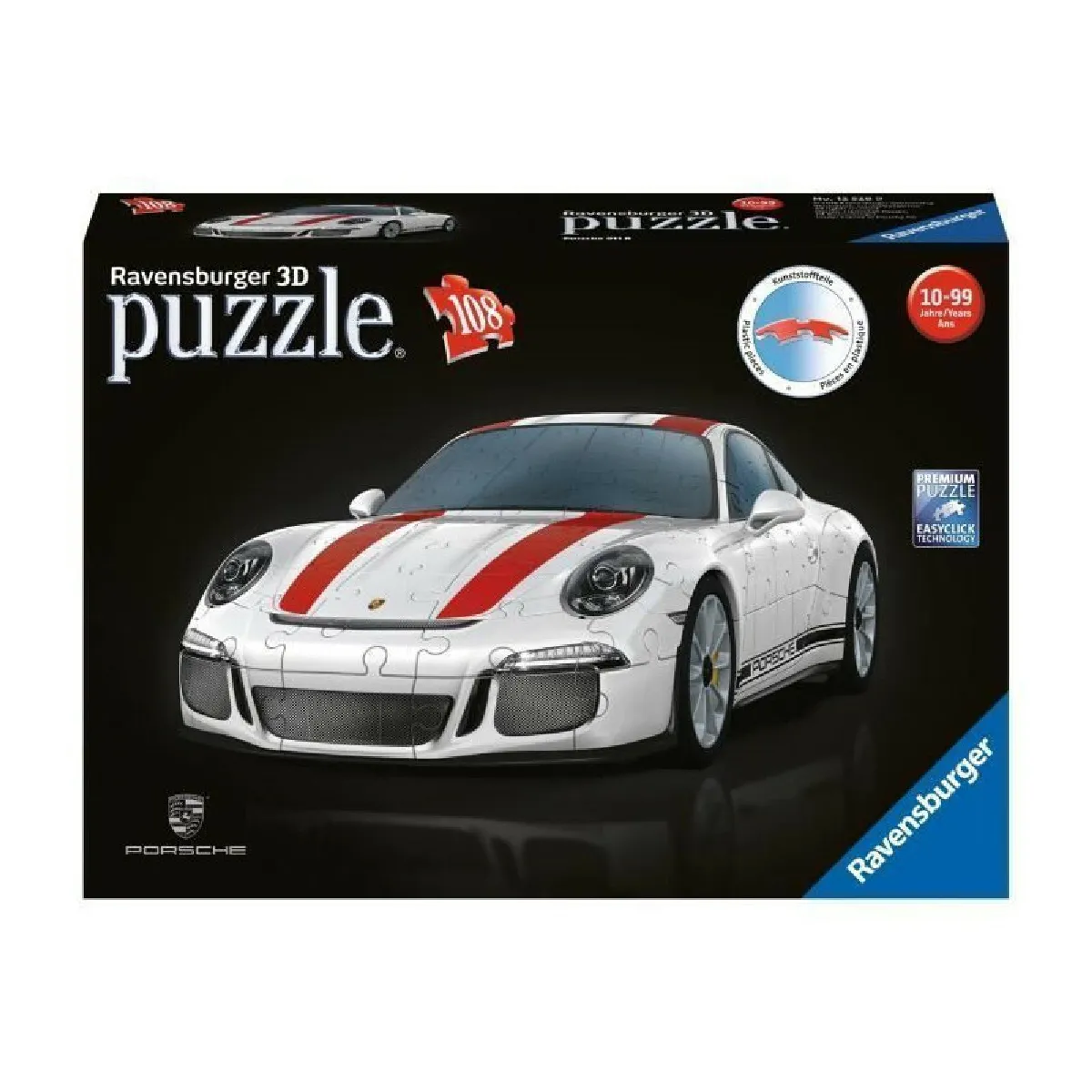 Ravensburger Puzzle 3D Porsche 911 108 pcs