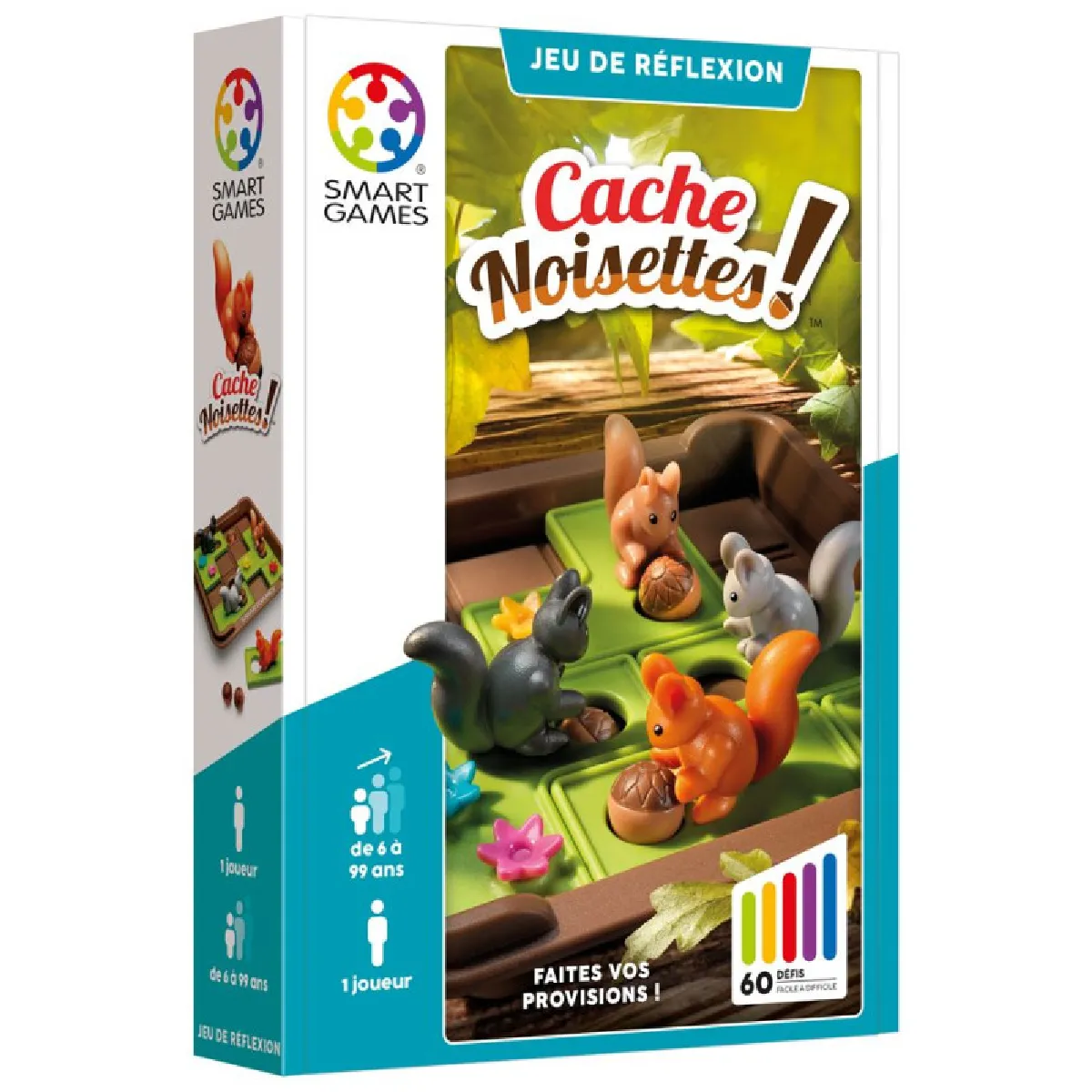 Smartgames Multicolore Jeu De Réflexion Cache Noisettes ! - Image 4