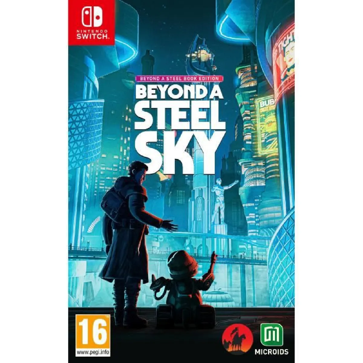 Microids Beyond A Steel Sky Edition Steelbook Nintendo Switch - Image 4
