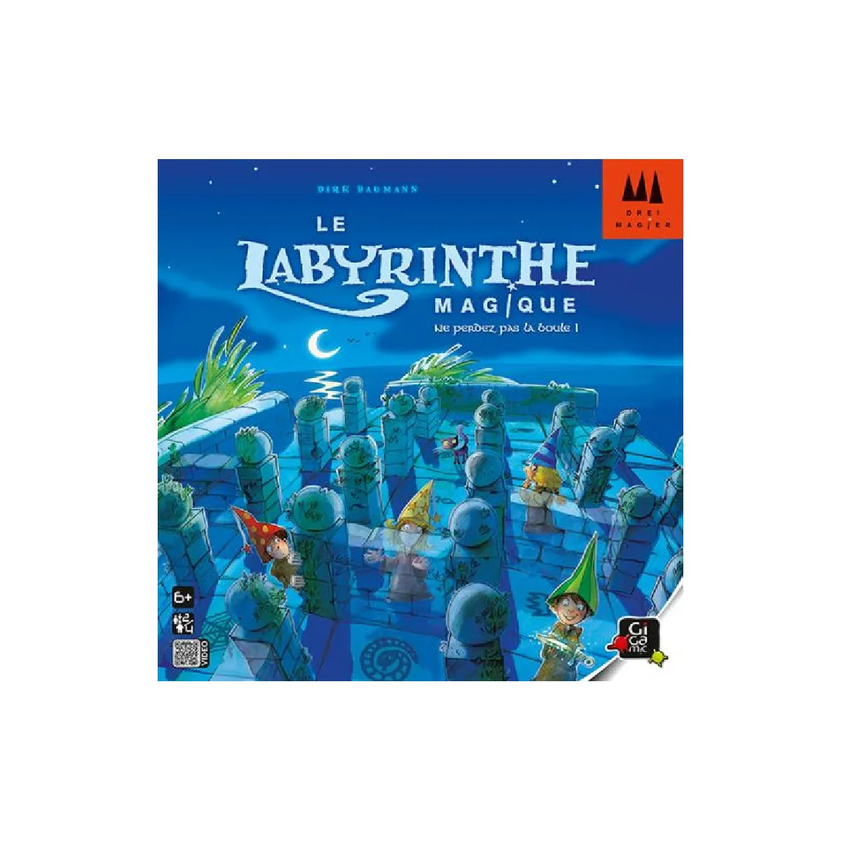 Multicolore Jeu De Stratégie Gigamic Labyrinthe Magique - Image 3