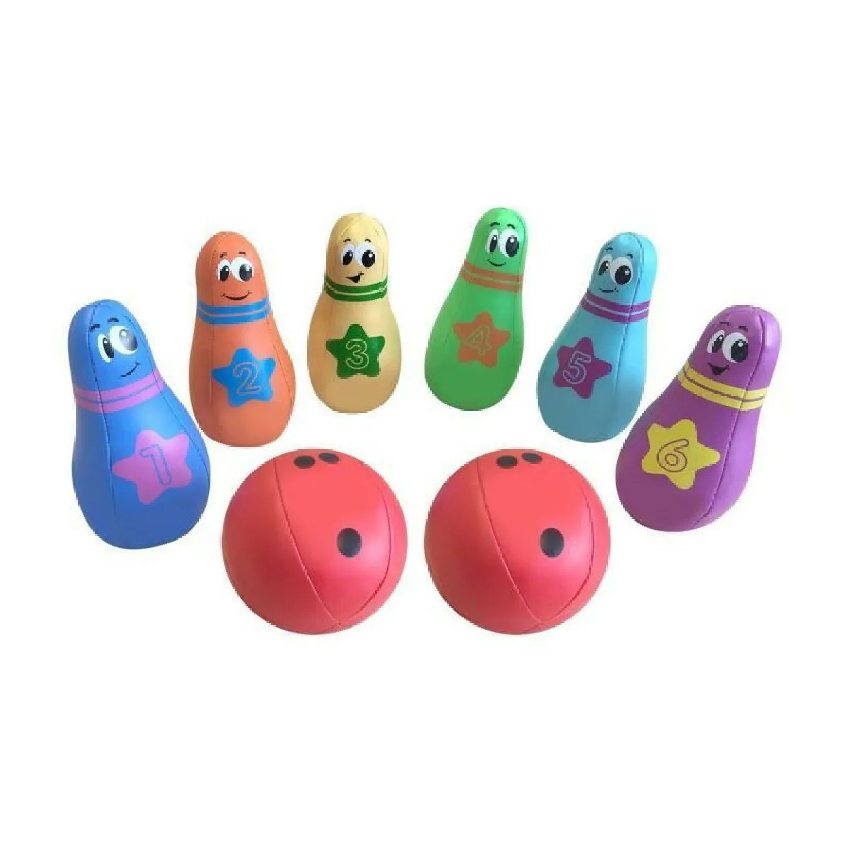 STAMP  pack bowling 6 quilles 2 boules