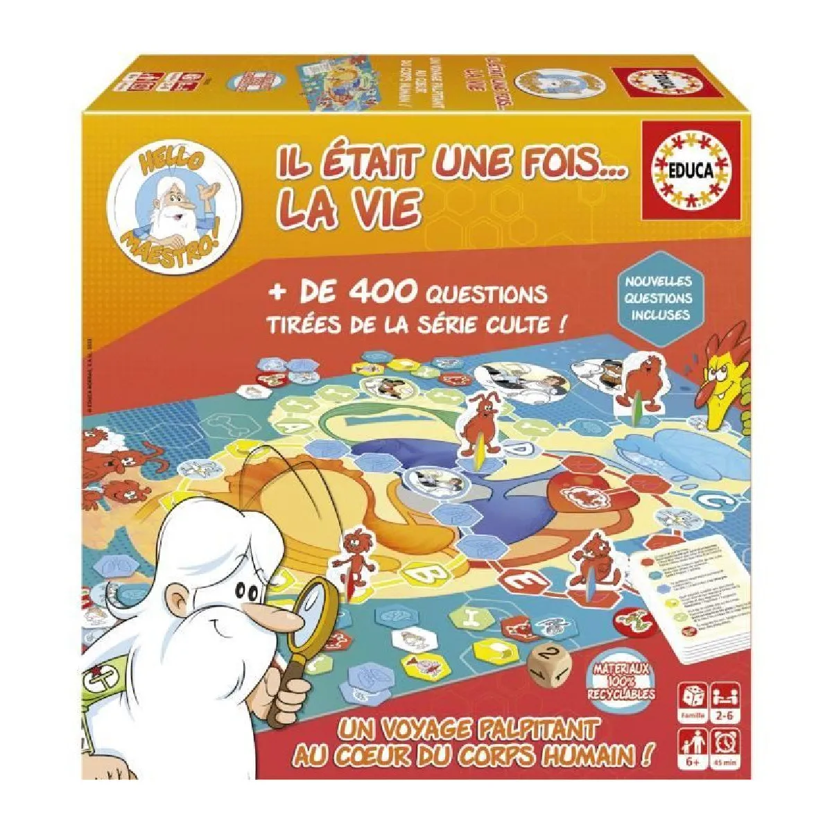 EDUCA BORRAS Voyage Corps Humain - Educa