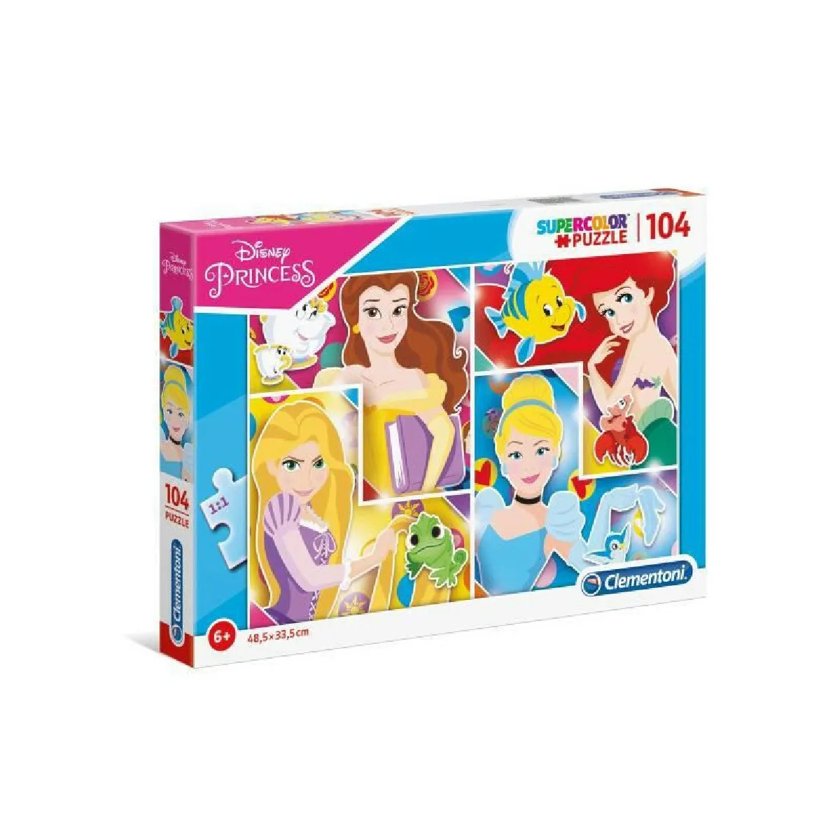 Clementoni puzzle Supercolor Princess Disney