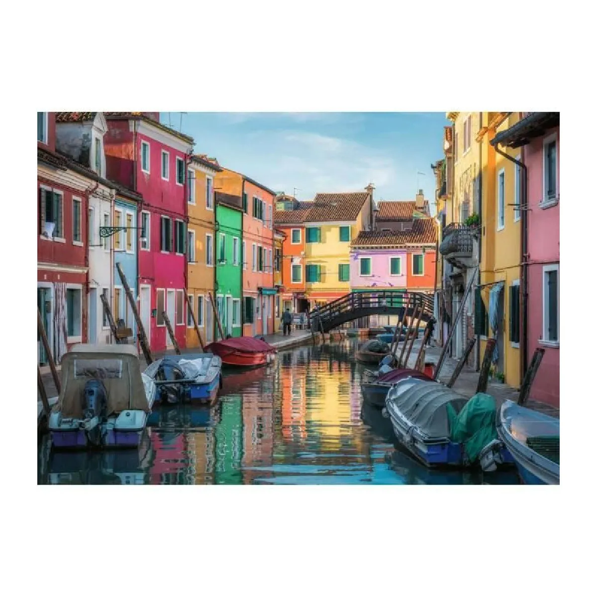 Puzzle 1000 pièces Burano Italie Ravensburger France - vue 7