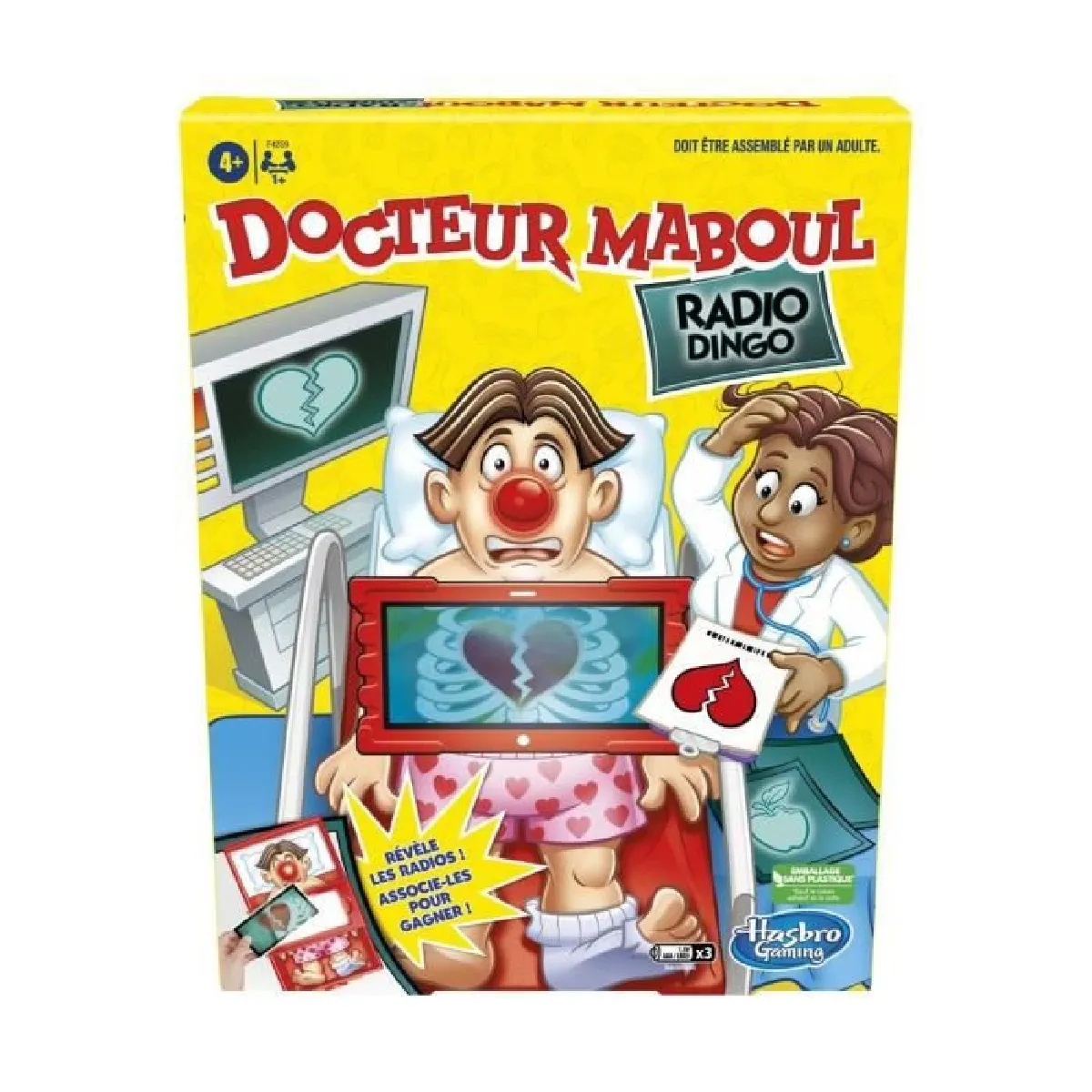 Hasbro Gaming Docteur Maboul Radio Dingo