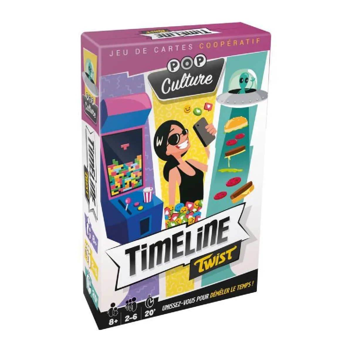 Timeline Twist : Pop Culture Asmodee - vue 2