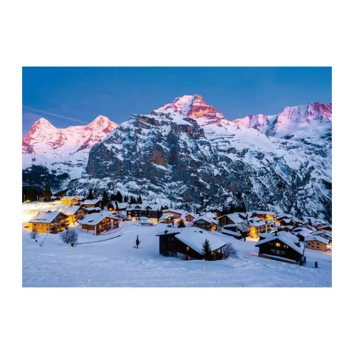 Puzzle 1000 pièces : ?Oberland bernois Mürren Ravensburger France