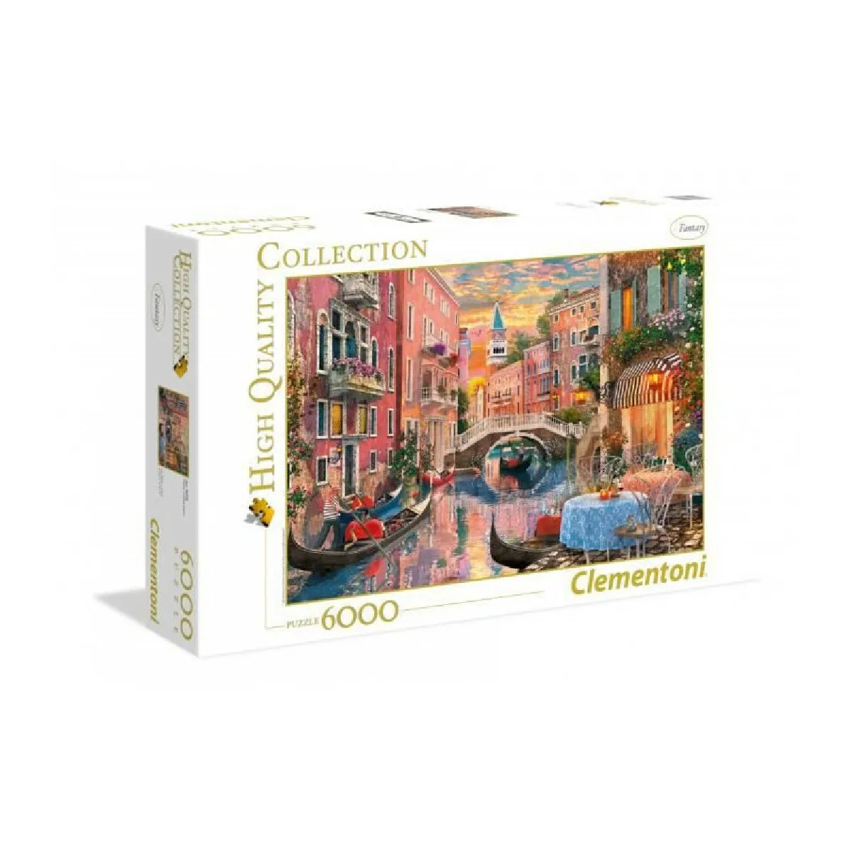 Puzzle 6000 pièces : Venise au coucher du soleil Clementoni Puzzles