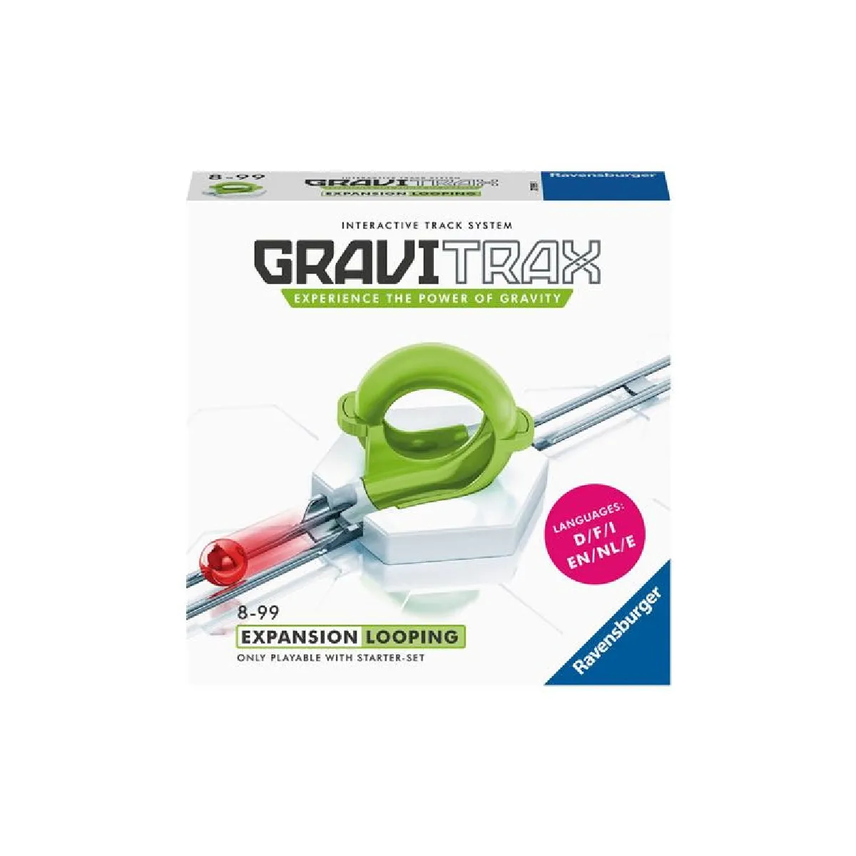 Circuit à billes GRAVITRAX : Elément looping Ravensburger Jeux France - vue 2