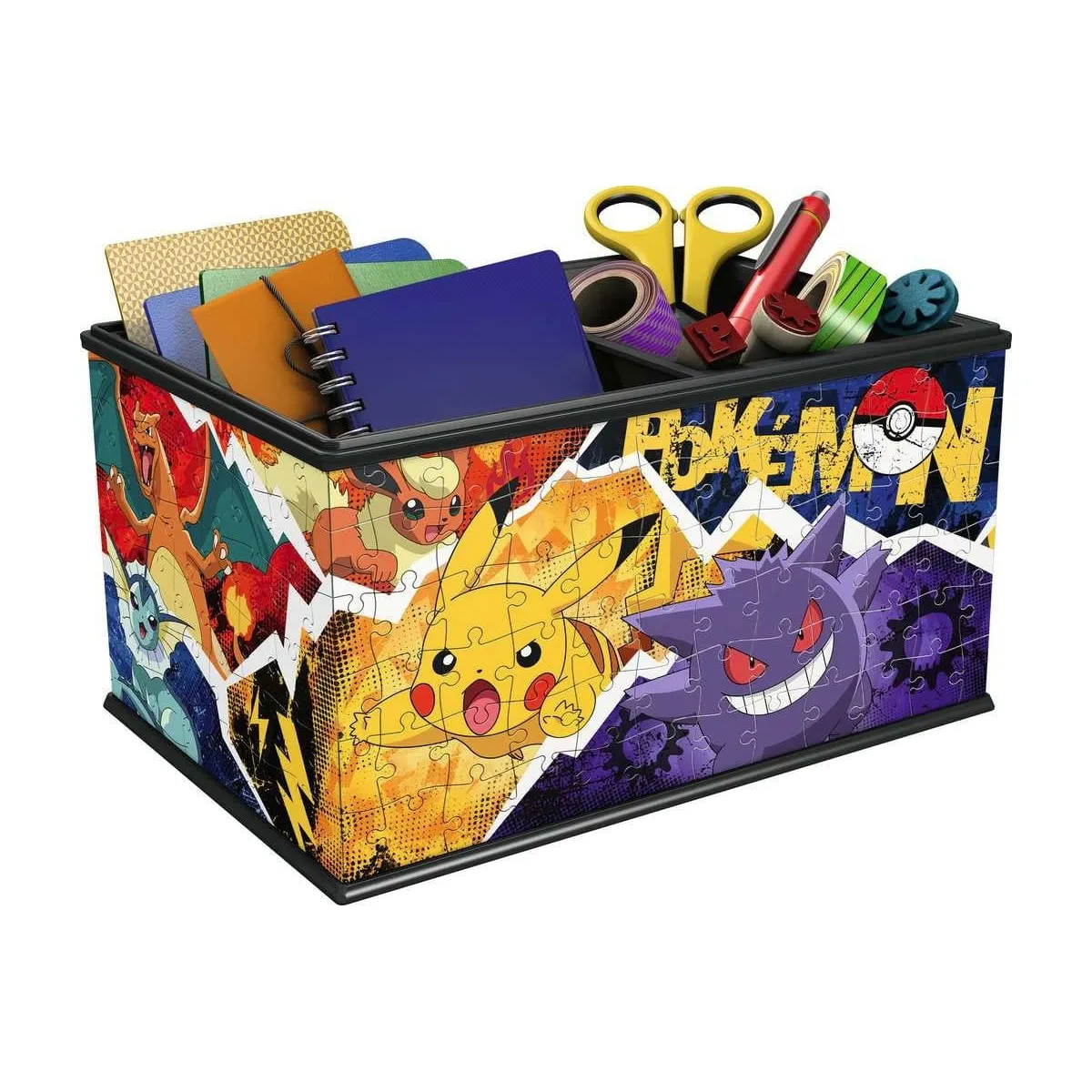 Puzzle 3D 216 pièces : Boite de rangement Pokémon Ravensburger France