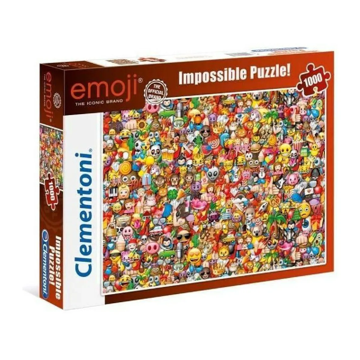 Clementoni Puzzle Impossible Emoji 1000 - vue 8