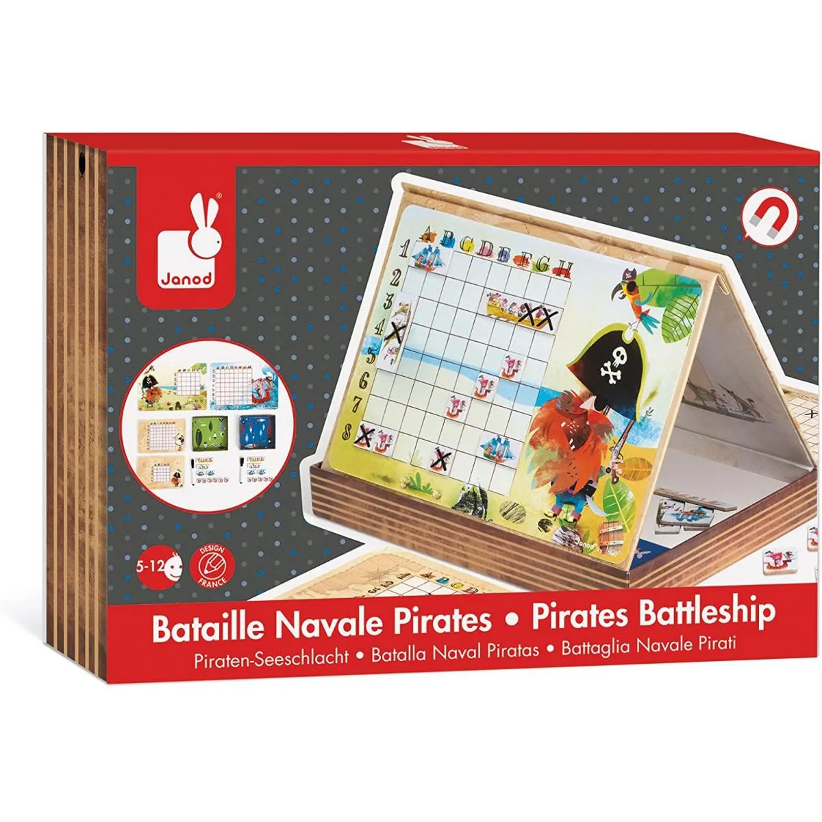 Juratoys-Janod Janod Bataille Navale Pirates