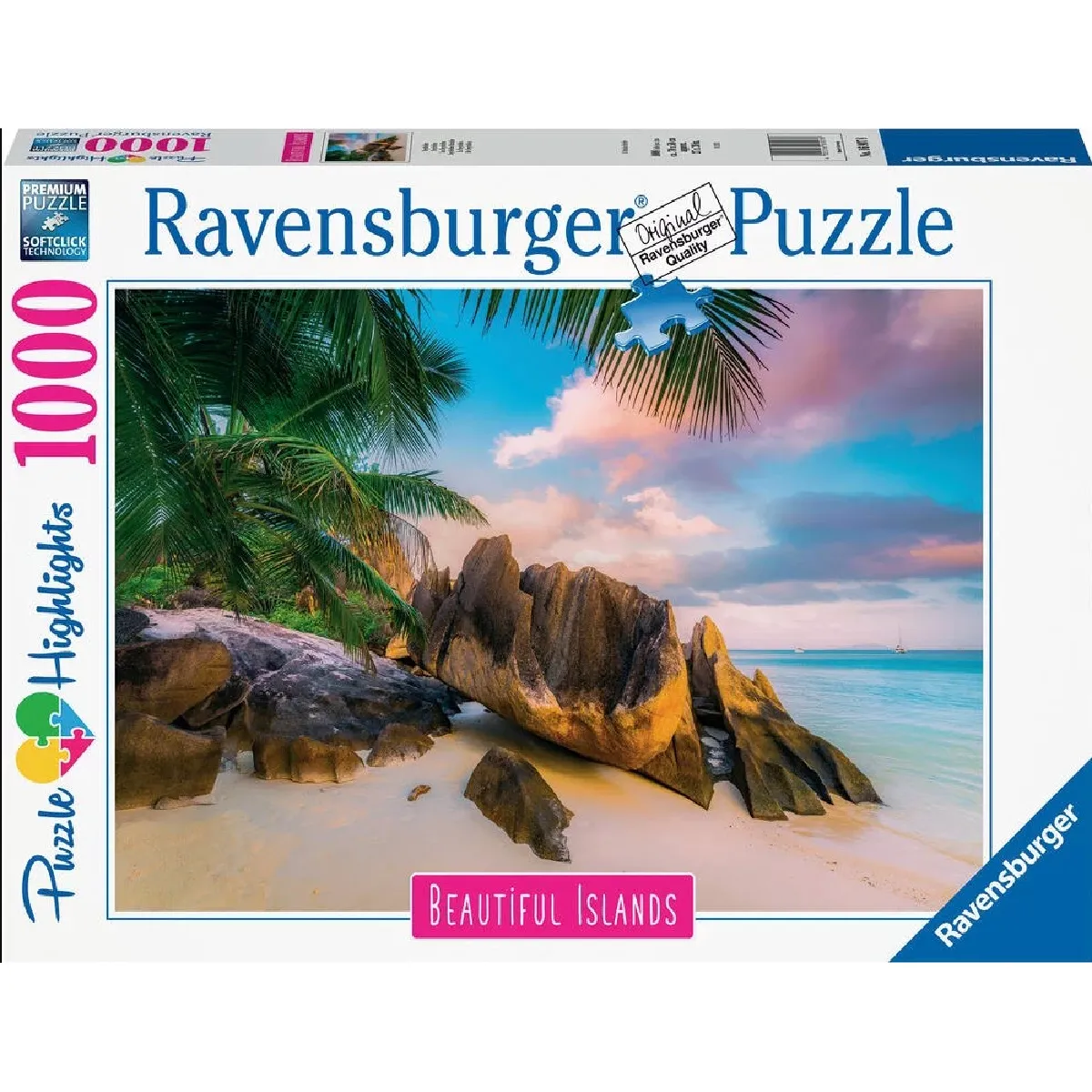 Ravensburger puzzle 1000 pièces Seychelles