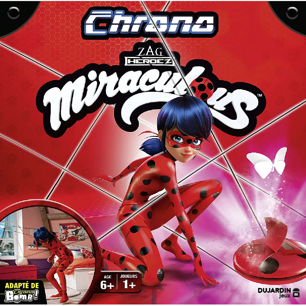 Dujardin - Jeu d'adresse Chrono Miraculous - Jeu de société - Image 3