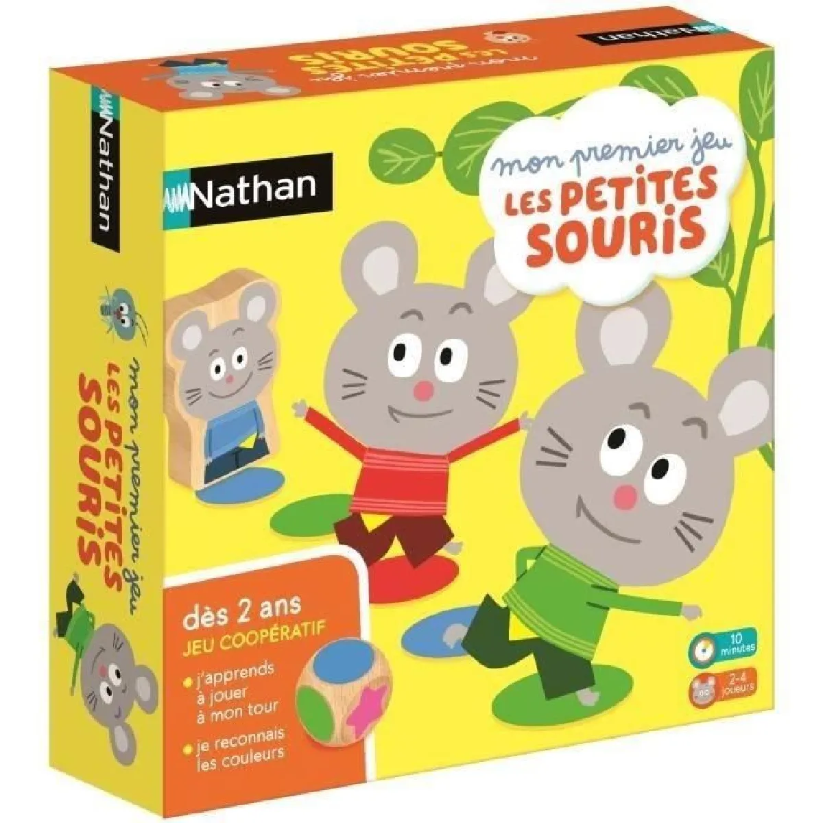 Nathan Multicolore Jeu De Stratégie Mon Premier Jeu Les Petites Souris - Image 3