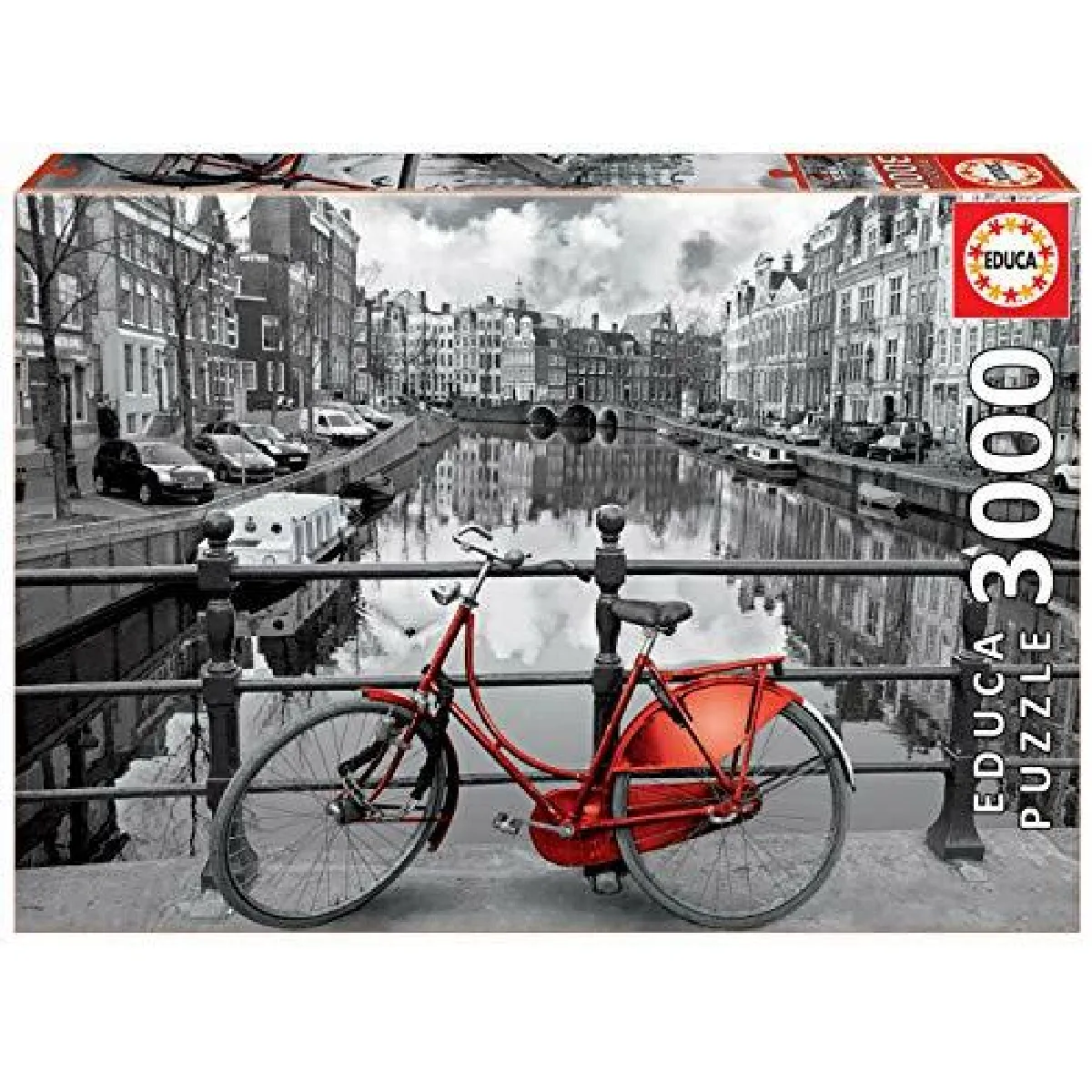 Non Communiqué Neutre Educa Puzzle 3000 Pieces - Amsterdam - Image 3
