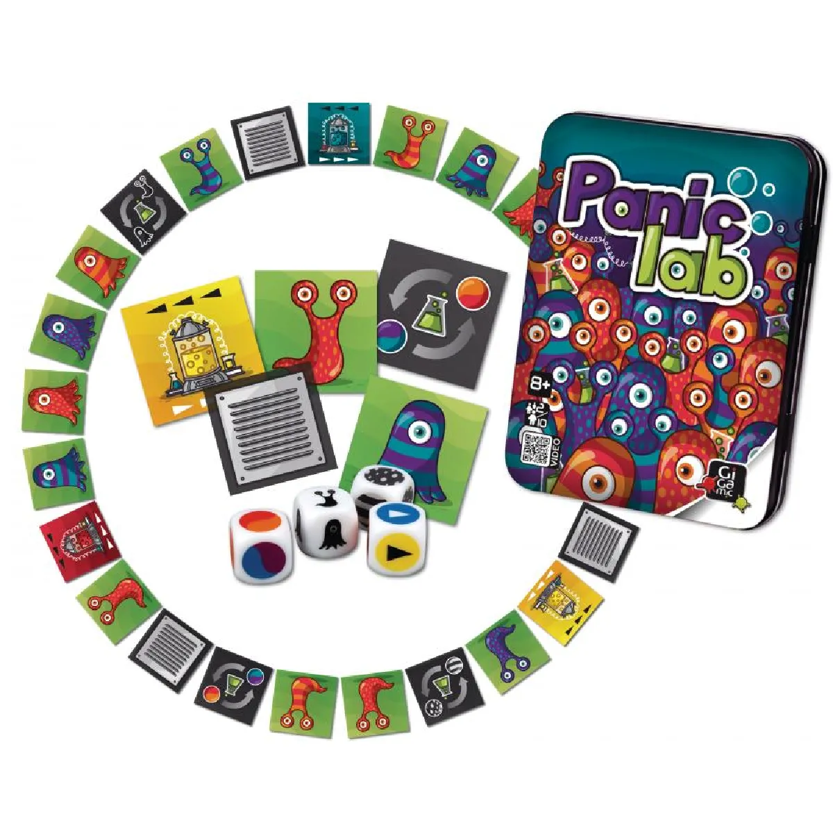 Gioco Di Carte Line-it Di Gigamic, Crea Linee Crescenti, Da 2 A 5 Giocatori, 8+ Anni