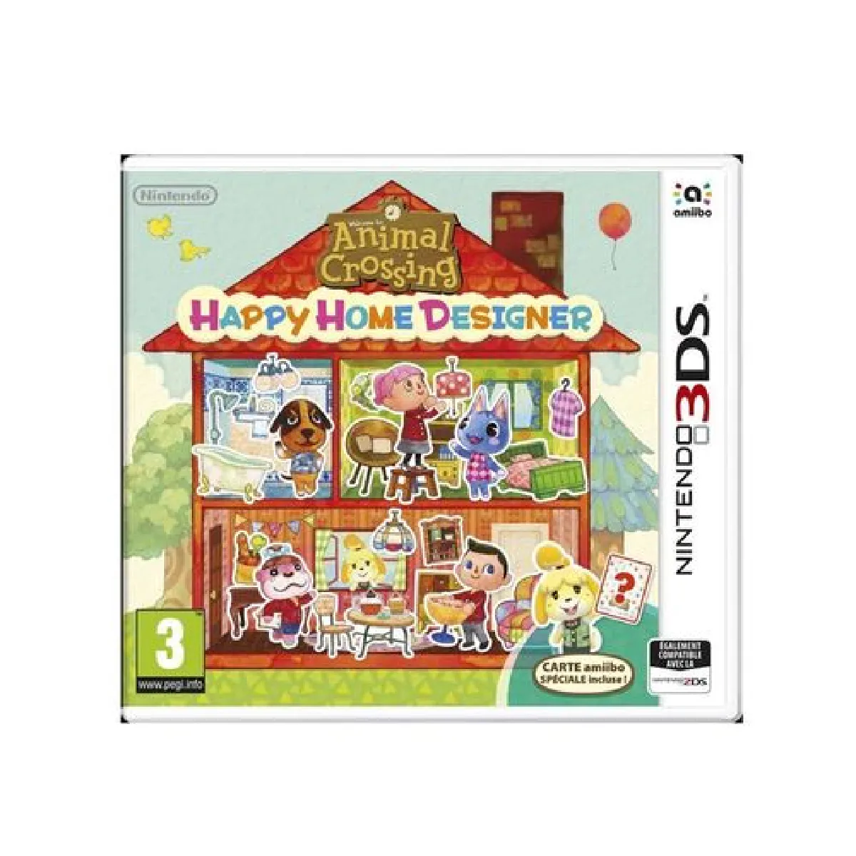 Animal Crossing : Happy Home Designer 1 Carte Amiibo Ac Hhd Incluse Édition Limitée 3ds - vue 7