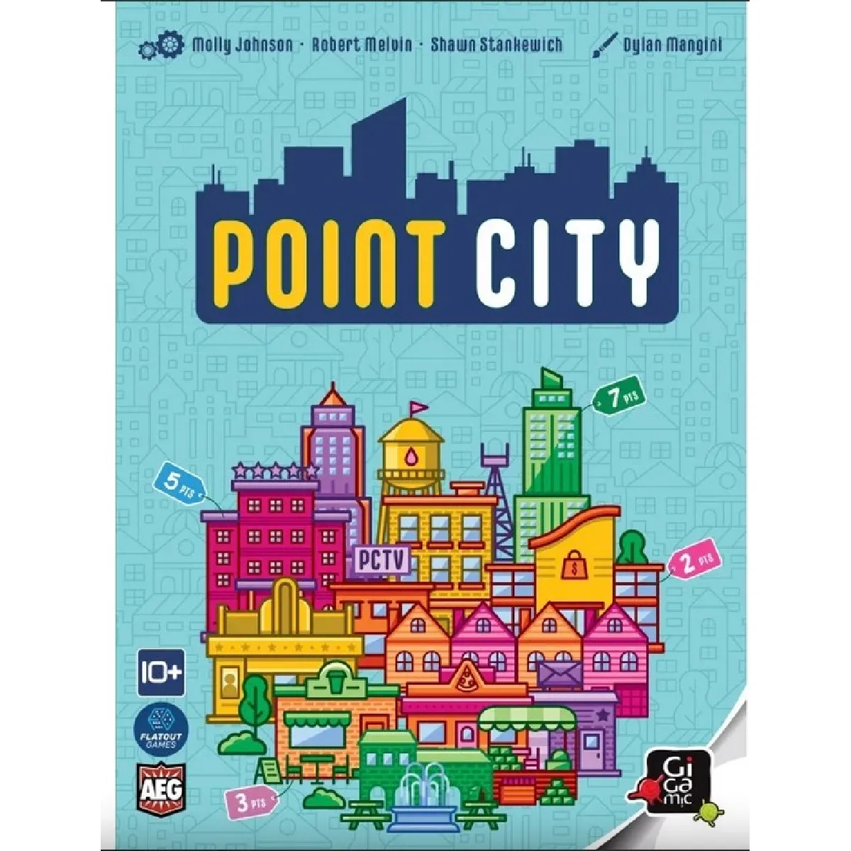 GIGAMIC Point City - Jeu de strat&eacute;gie - 