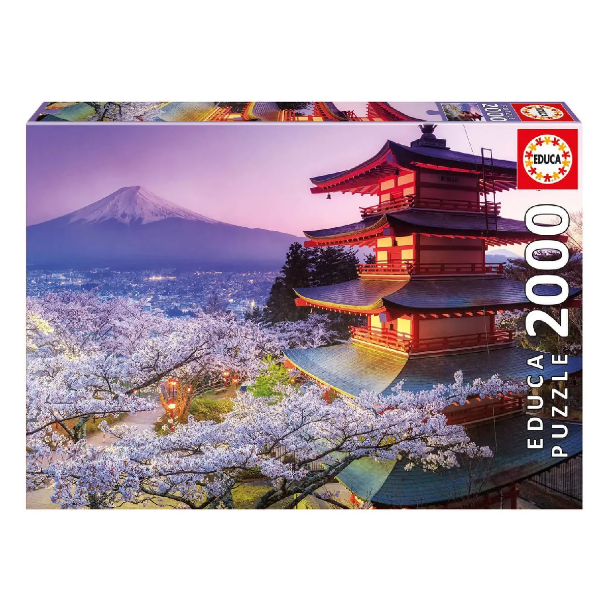 Educa : Un Large Choix De Puzzles Made In Espagne Unisex Unicolour Puzzle Mount Fuji, Japon - 2000 Pièces - Image 3