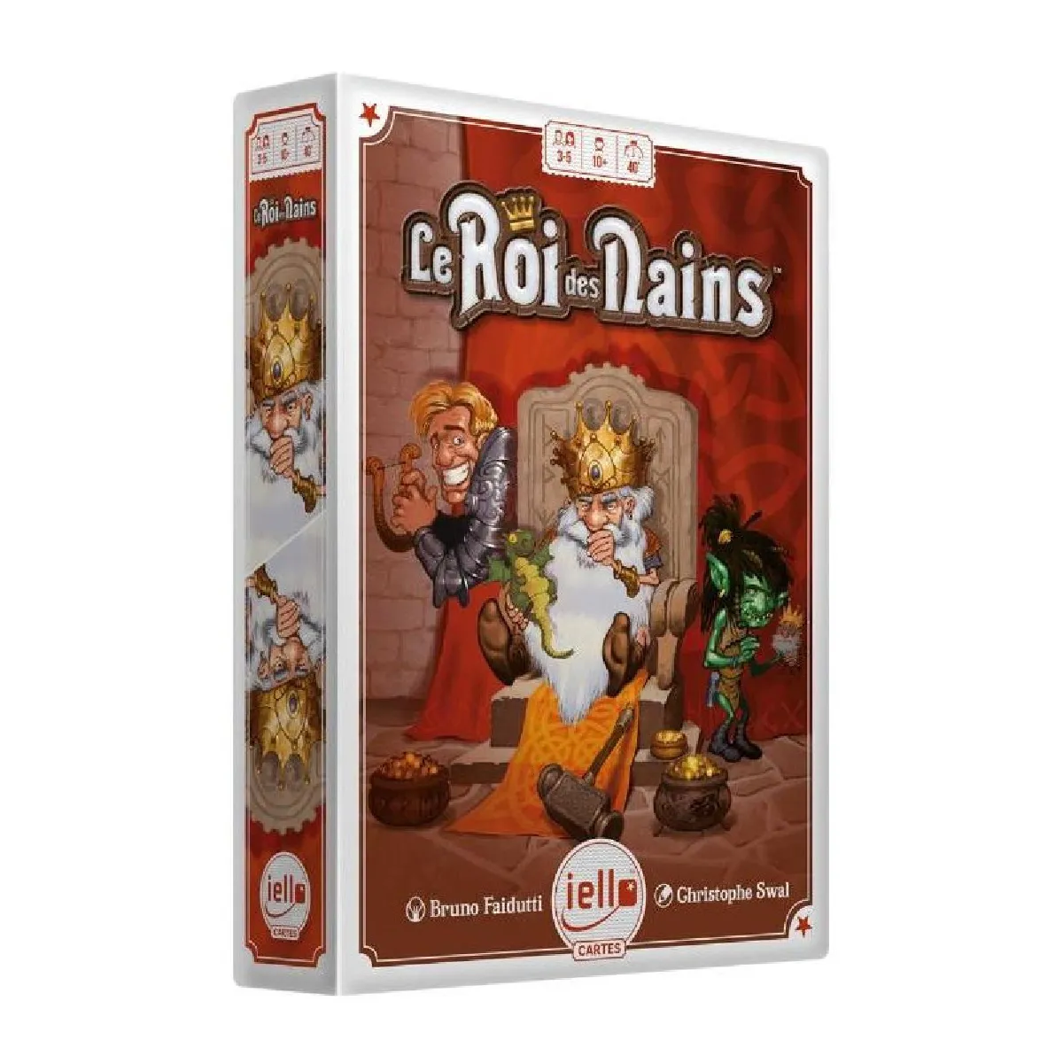 IELLO  Jeu de cartes Roi des Nains