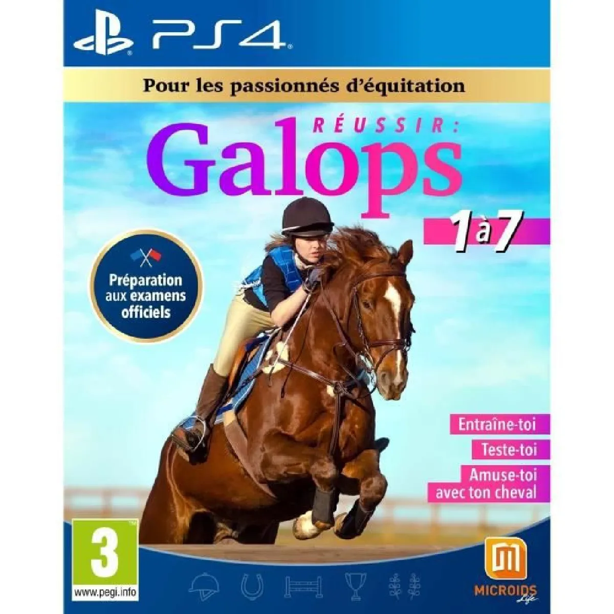 Microids Jeu Vidéo Galops 1 À 7 - Ps4