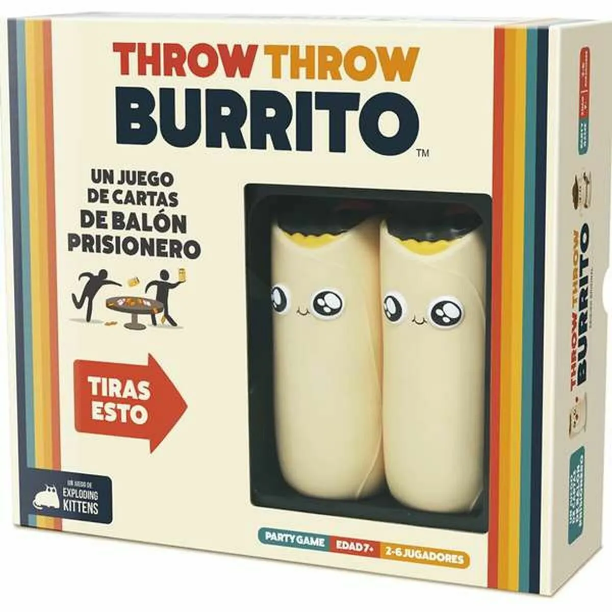 Asmodee Throw Throw Burrito ES - vue 1