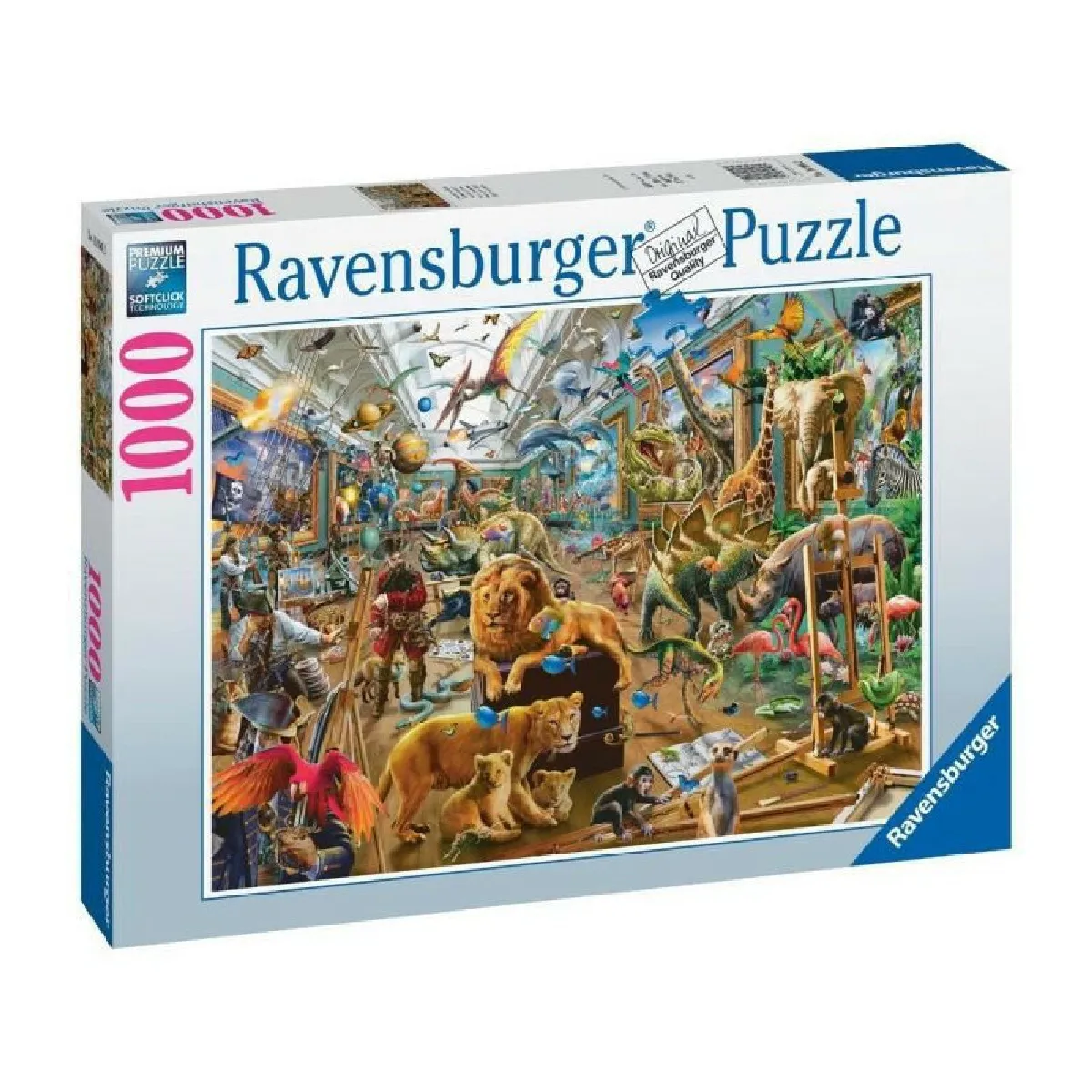 Ravensburger Puzzle Adulte Puzzle 1000 pièces Le musée Vivant Adultes et Enfants à partir de Puzzle de qualité supérieure Fantaisie 12000570