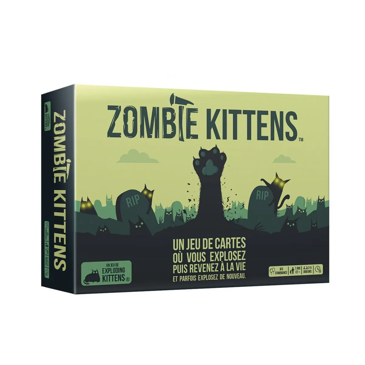 Jeu D'Ambiance Asmodee EKIEK10FR – Zombie Kittens Indépendant Ou Extension - vue 6