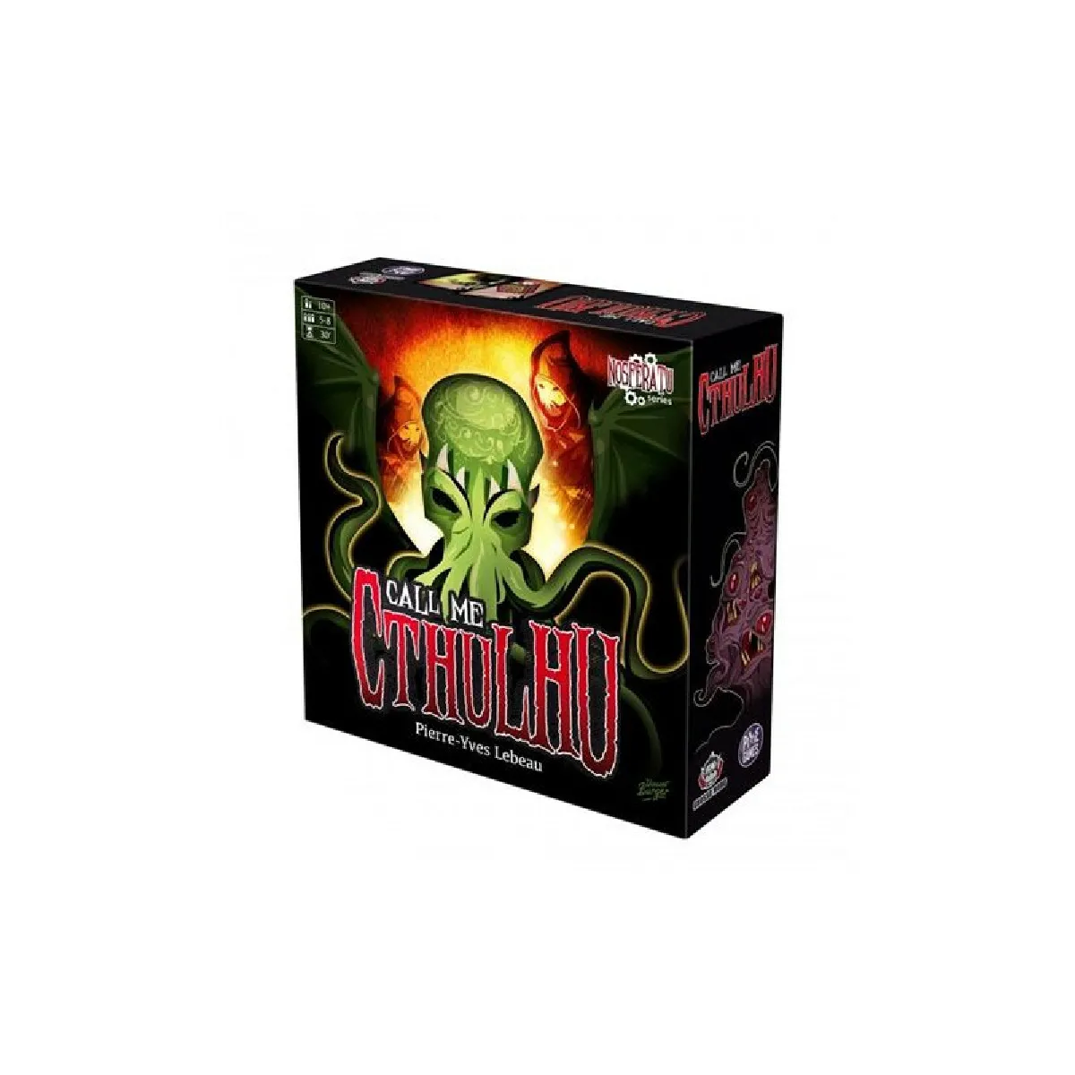 Pixie Games Jeu d'ambiance Call Me Cthulhu, jeu de société pour 5 à 8 joueurs dès 10 ans - Image 3
