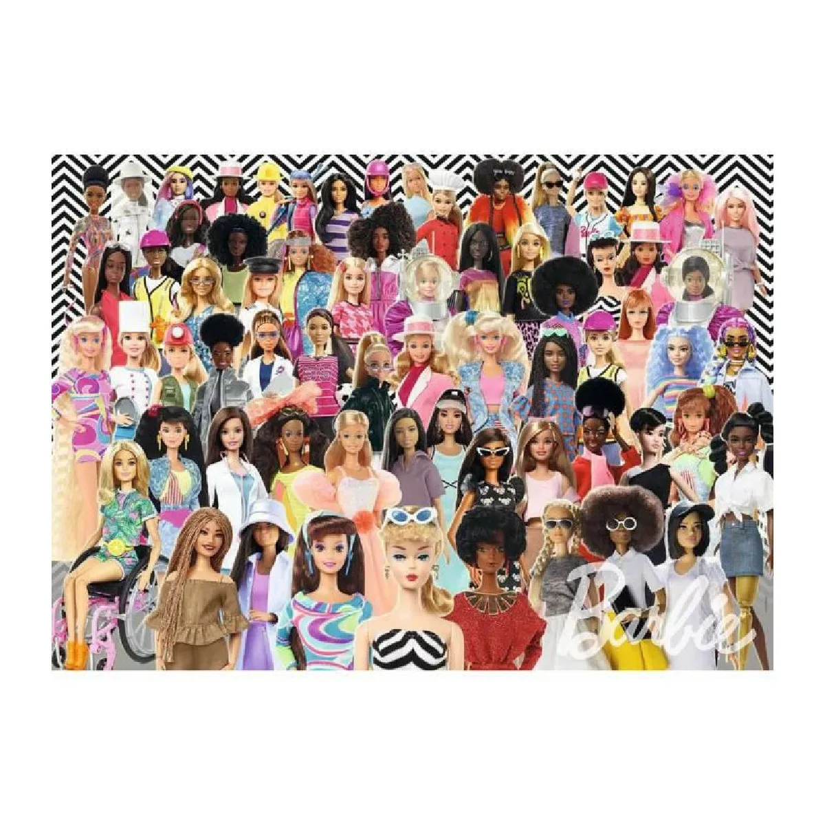 Puzzle 1000 pièces : Challenge puzzle : Barbie Ravensburger France - vue 2