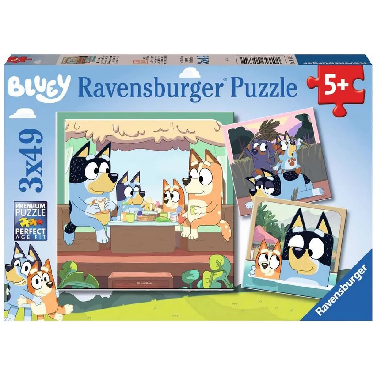 Ravensburger Bluey aventures 3x49 pcs