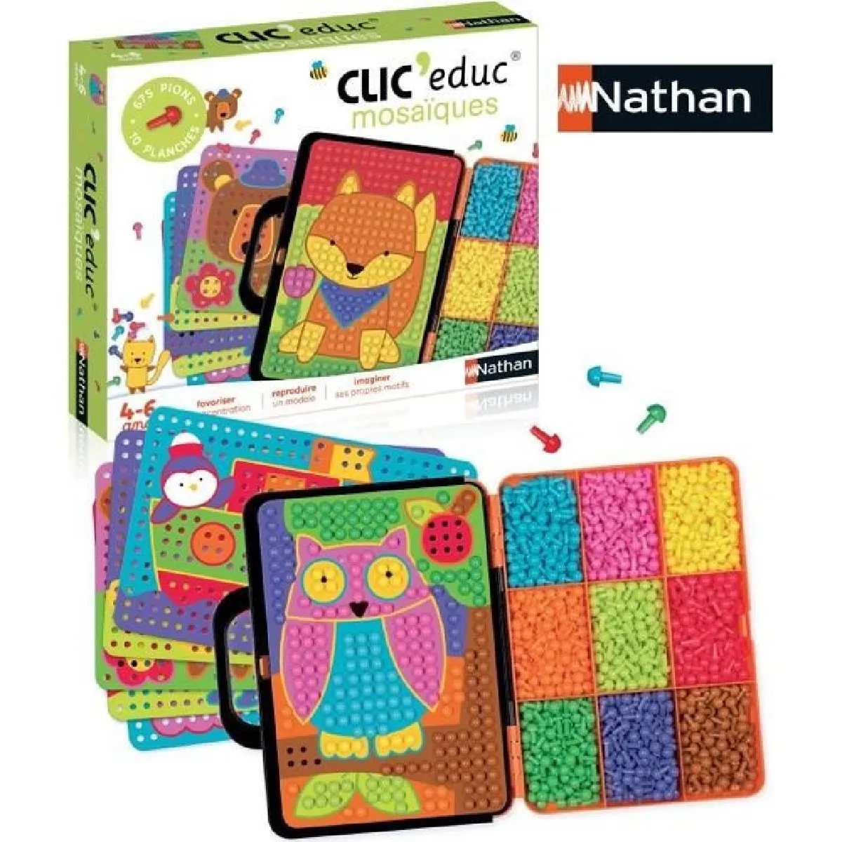 Nathan Jeu de mosaïques Clic'Educ