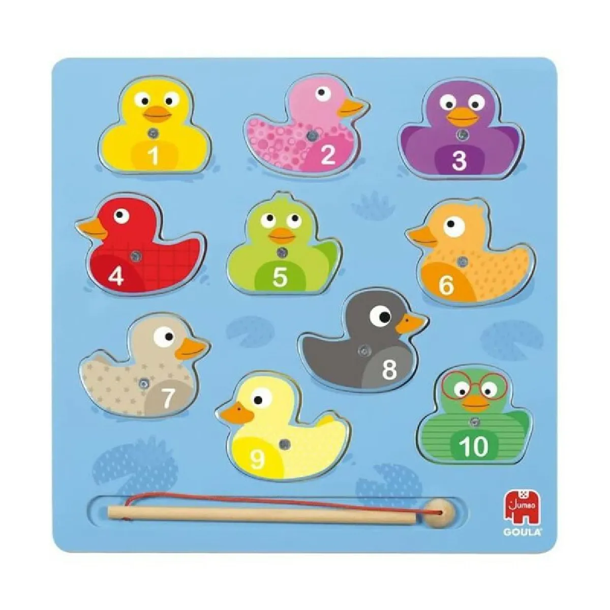 Goula Puzzle magnétique en bois canards Goula Puzzle magnétique en bois canards