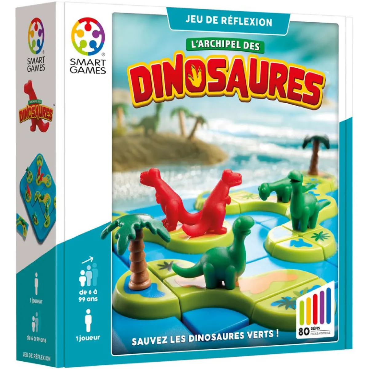 Smartgames Multicolore Jeu De Réflexion L’archipel Des Dinosaures - Image 4
