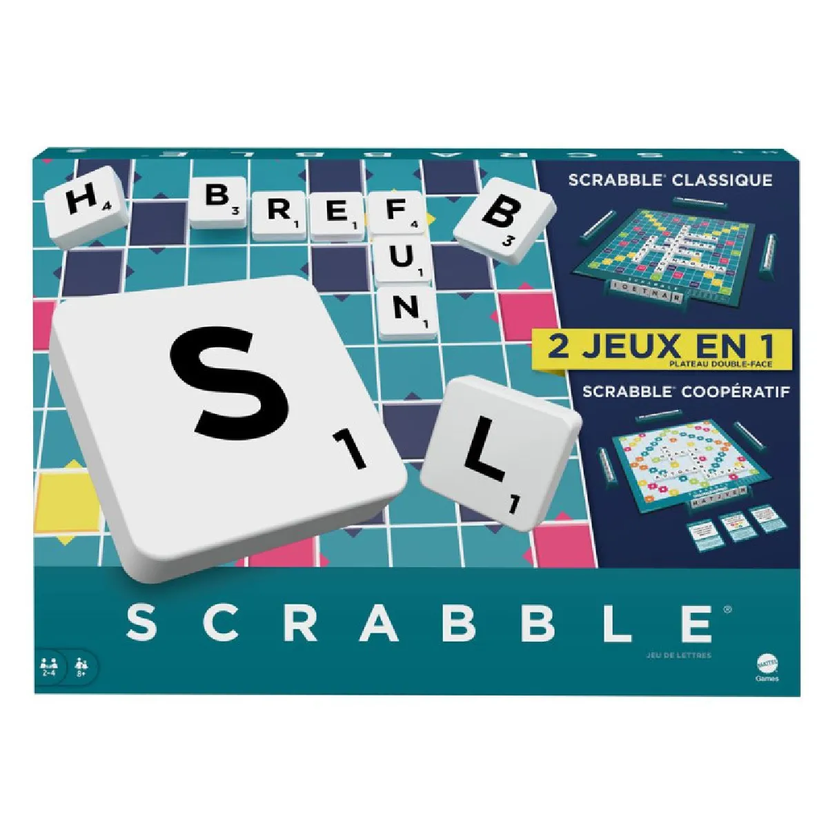 Jeu Scrabble Refresh Mattel - vue 5