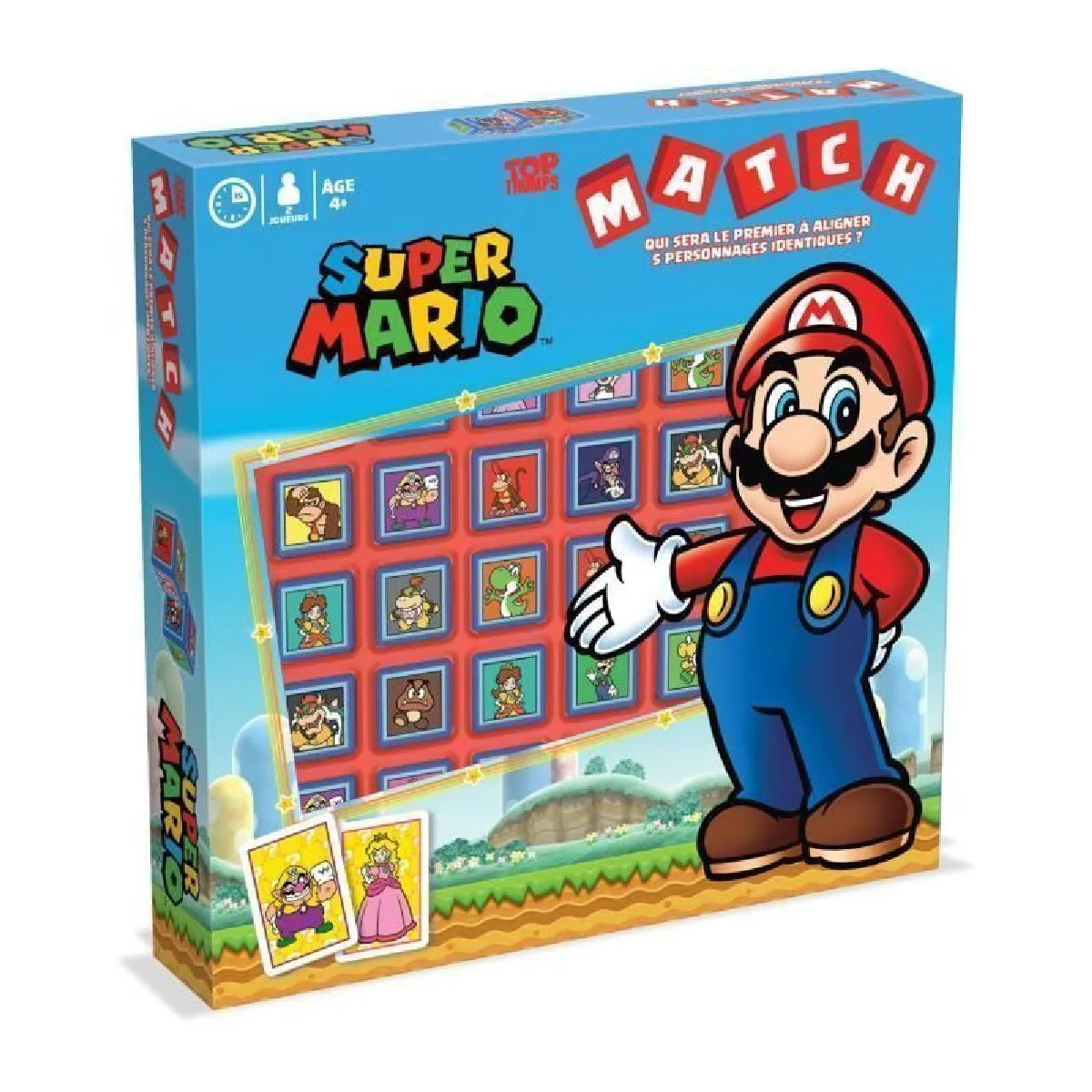 Winning Moves Multicolore Jeux De Société Match Super Mario - Image 4