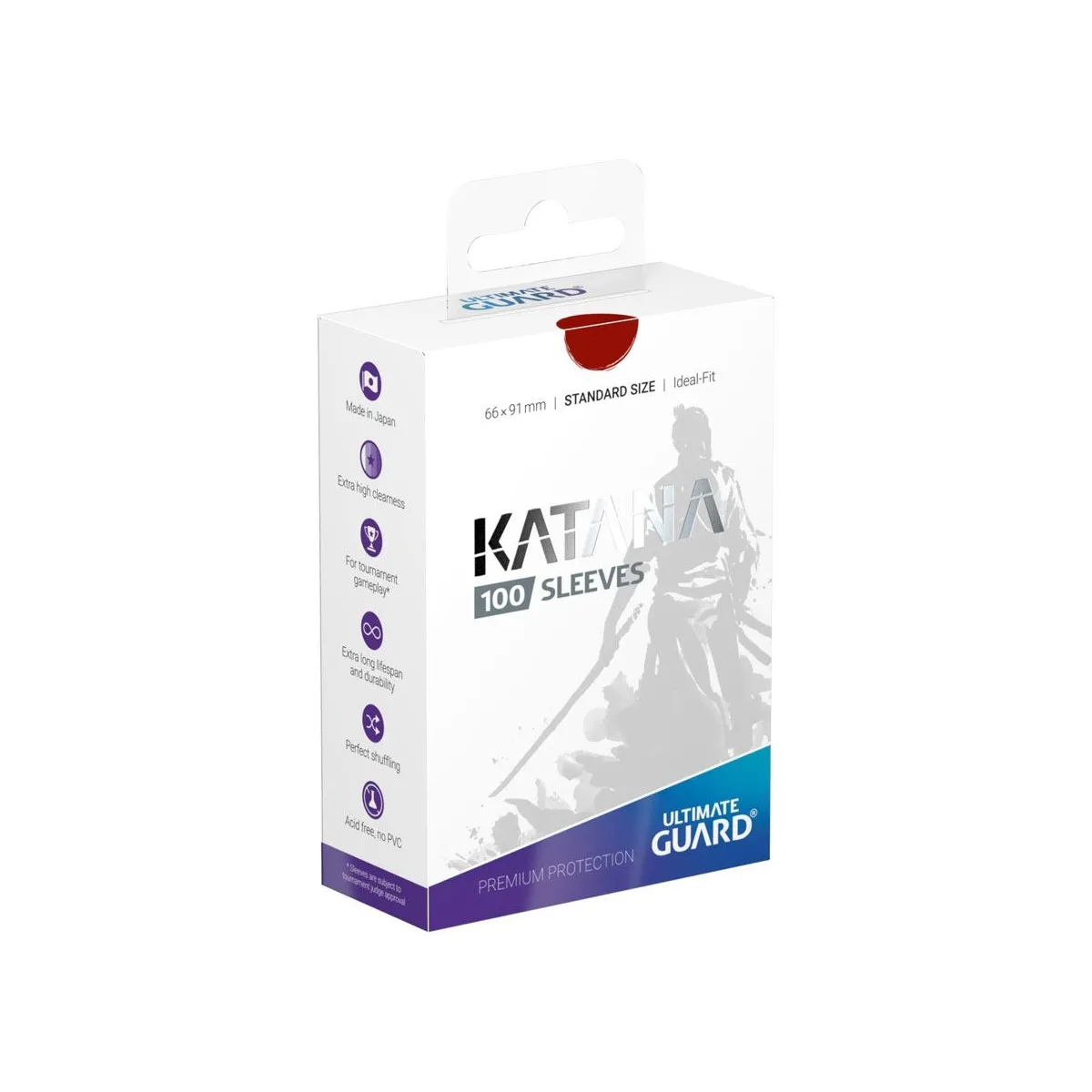 Ultimate Guard Rouge Protège-Cartes Katana