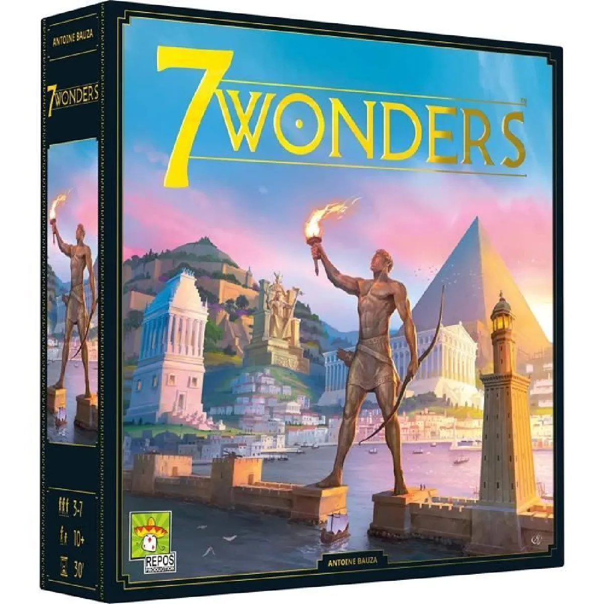 Asmodee Multicolore Jeu De Stratégie 7 Wonders Nouvelle Edition - Image 4