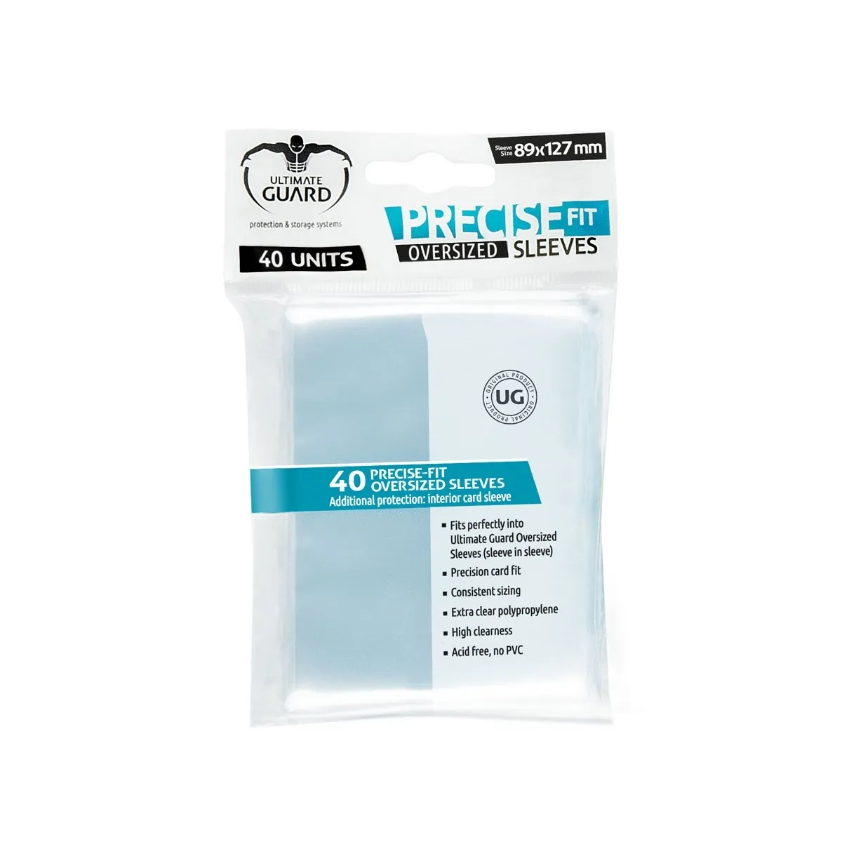 Ultimate Guard Precise-Fit Oversized Sleeves Pochettes pour Cartes (40) - Image 4
