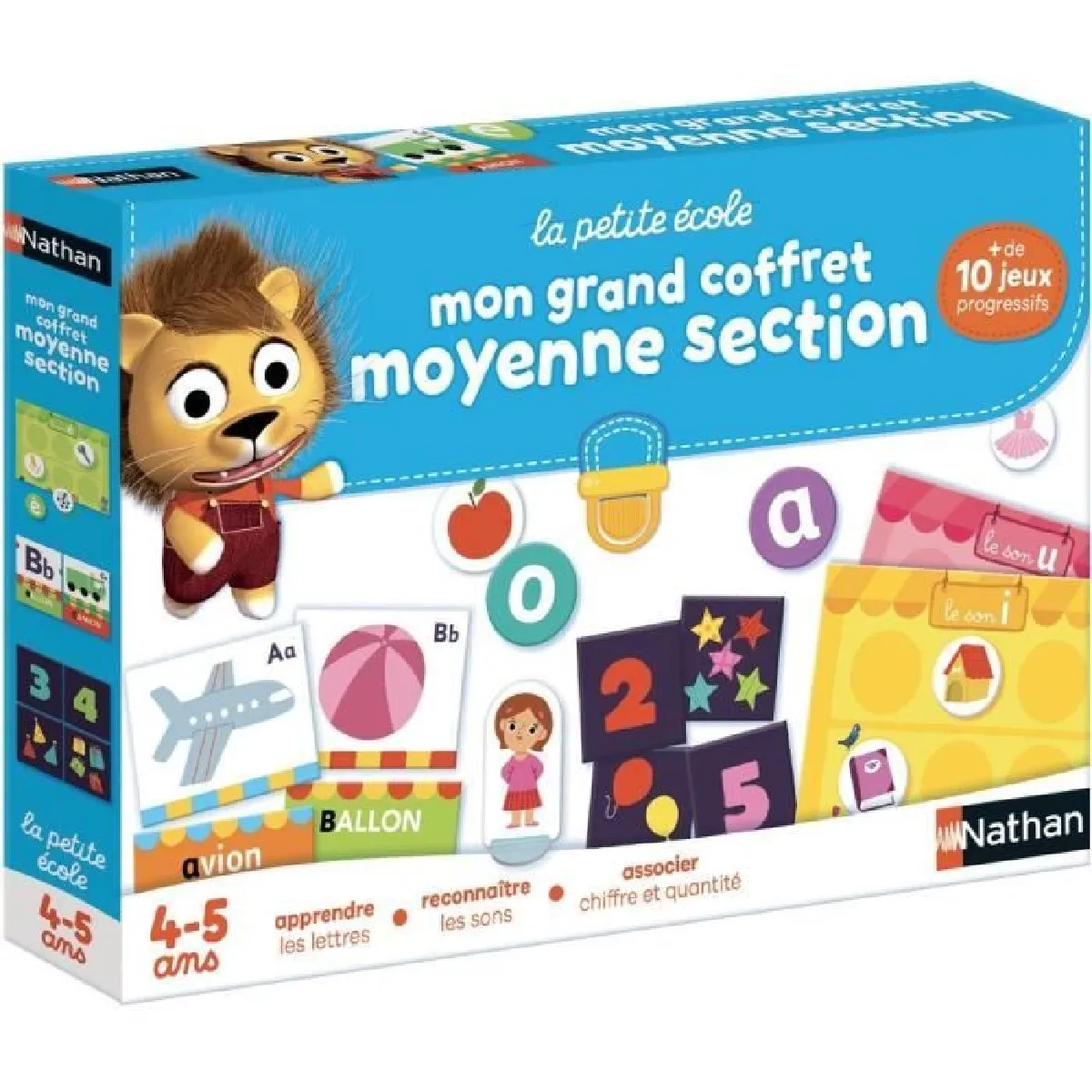 Coffret Éducatif Nathan 31412 – Plus de 10 Jeux Progressifs dès 4 Ans - vue 10