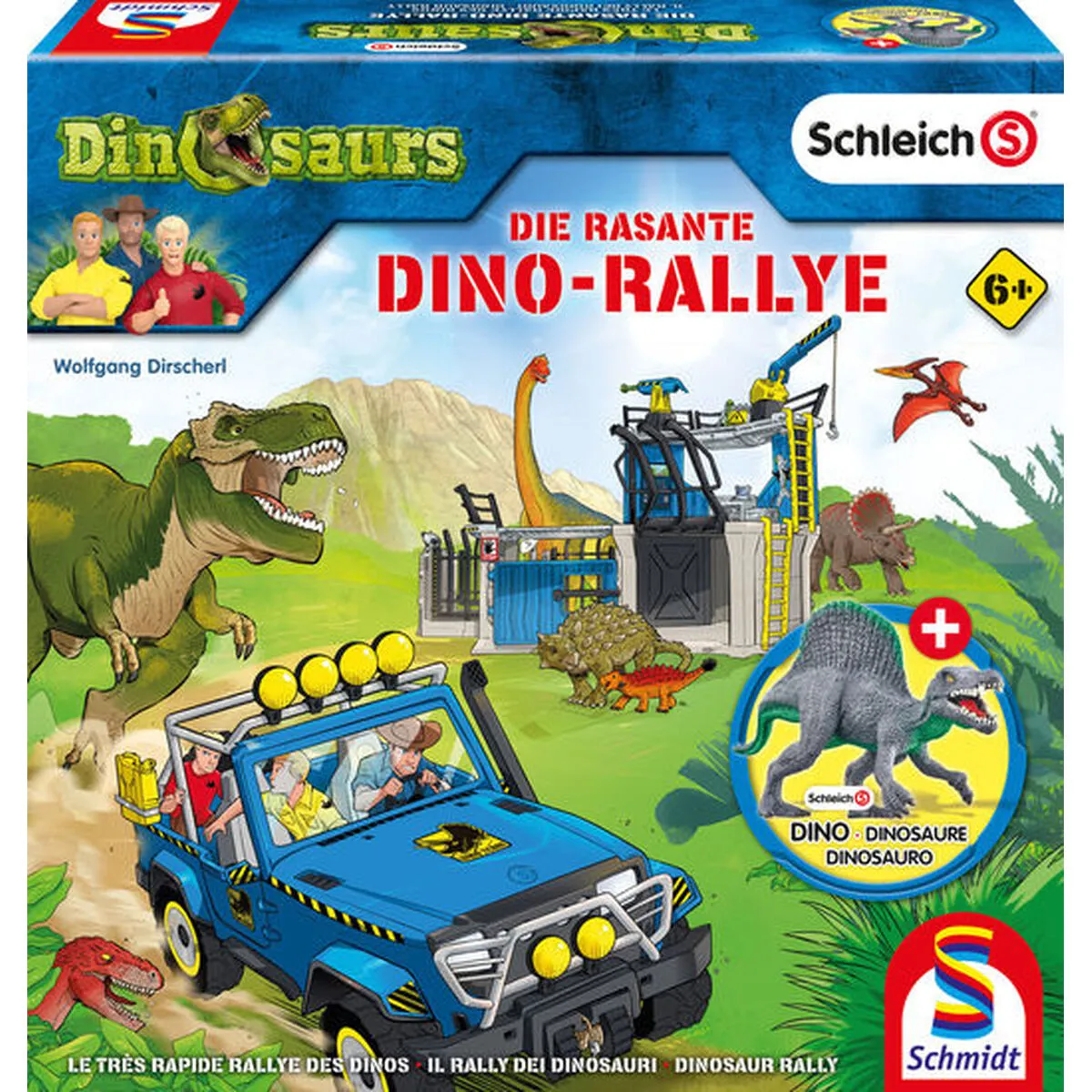 SCHMIDT SPIELE  Dino-Rallye