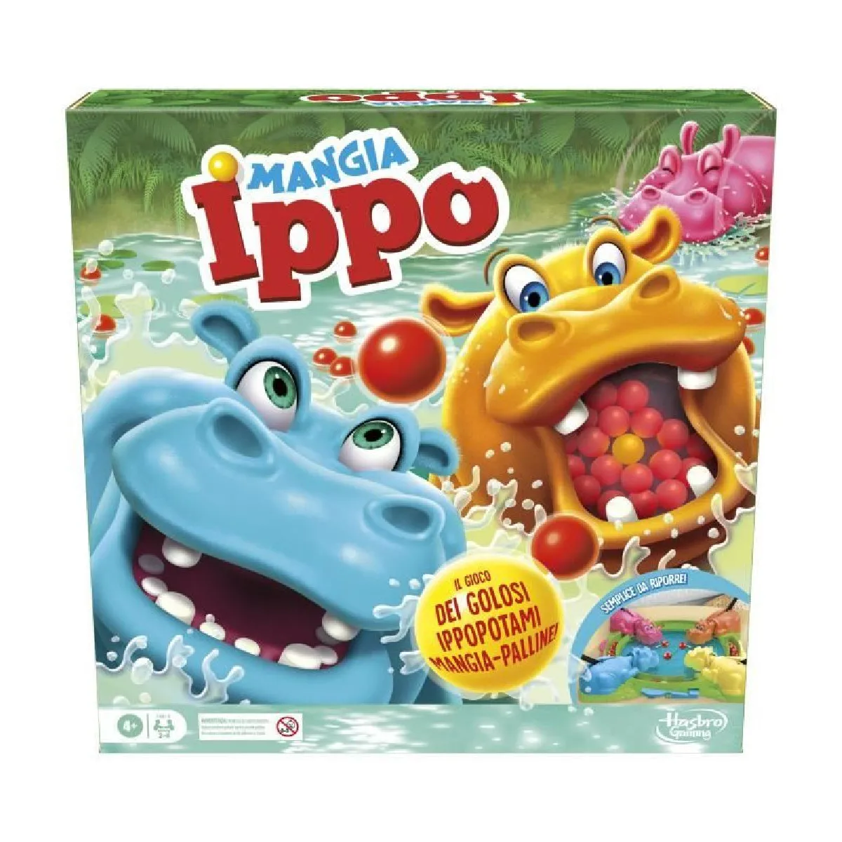 Jeu De Société Hippos Gloutons Hasbro - vue 2