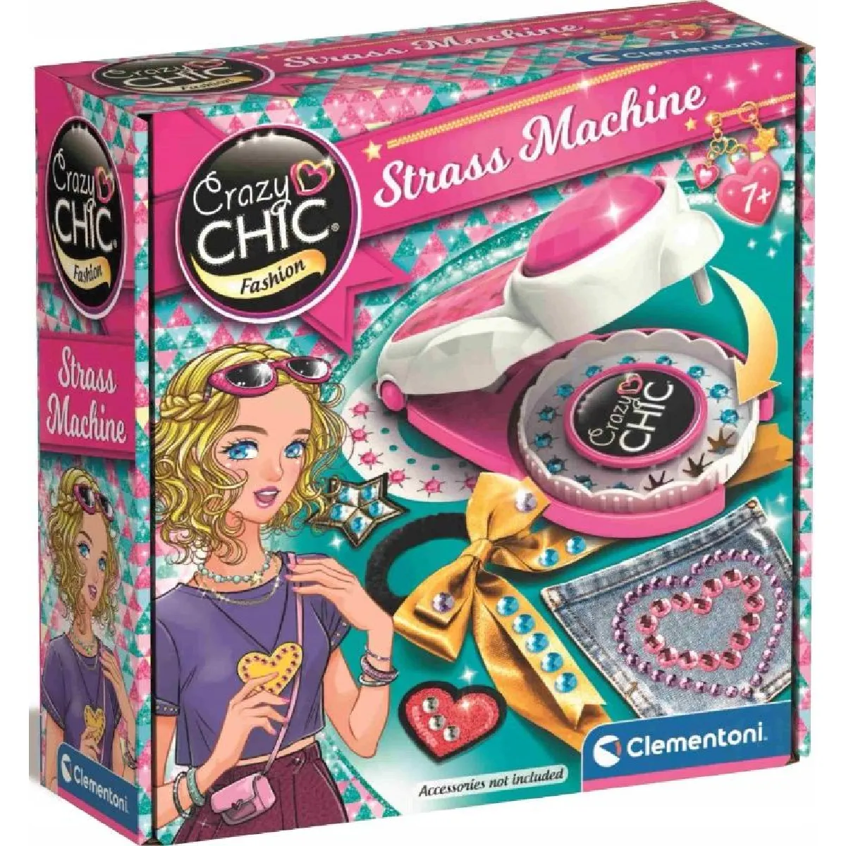 Crazy Chic Machine à décorer Clementoni