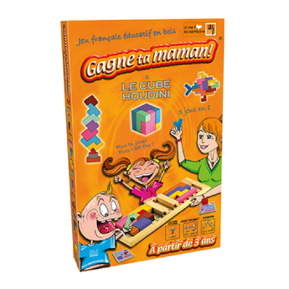 Gigamic Multicolore Jeu D'adresse Gagne Ta Maman - Image 4