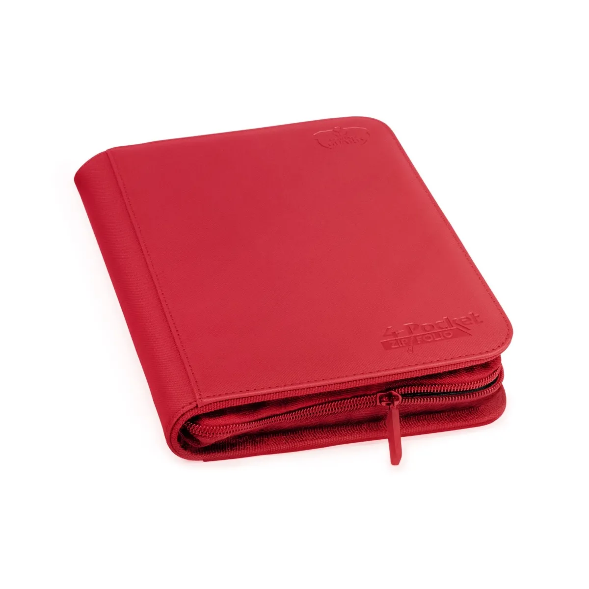 Ultimate Guard Zipfolio 160 8-Pocket Xenoskin Red Album pour Cartes - Image 3